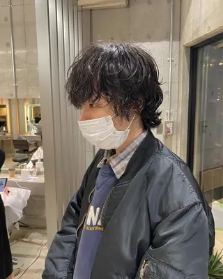 メンズ 鈴木 真司のヘアスタイル