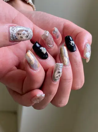 ネイル 草加ニュアンスネイル 🌚hersのネイルデザイン