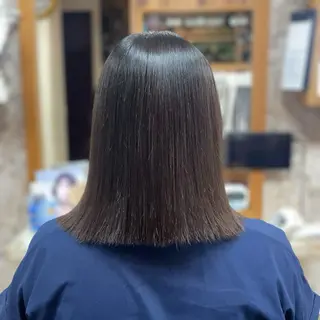 セミロング YELLOW CORN 金沢文庫所属・【金沢文庫4分】髪質 改善/縮毛矯正アラタのヘアスタイル