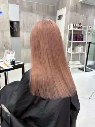 ロング カラー hayato🌟/ ツヤサラハイトーンのヘアスタイル