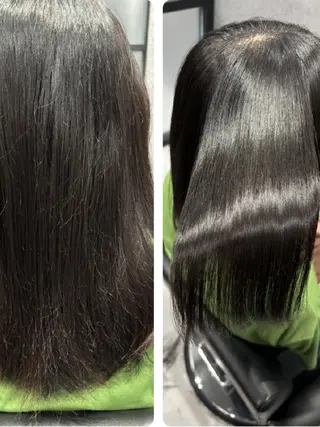 ミディアム GOToday所属・艶髪/オリーブ系/ 肌が綺麗に見えるお色のヘアスタイル