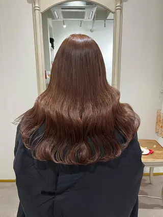 ロング カラー MOE🐈‍⬛🎀 エクステ/ワンホンのヘアスタイル