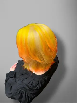 カラー 髪質改善×デザイン ANDIAMO 楓のヘアスタイル