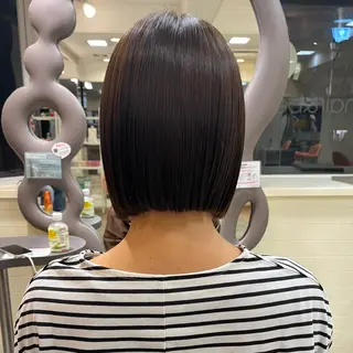 ショート ボブ/透明感カラー /大宮/たぐち🥣のヘアスタイル