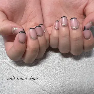 ショート ネイル nail salon émuのネイルデザイン