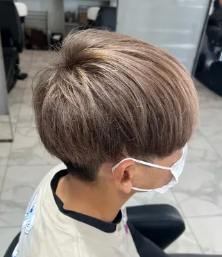 カラー メンズ SHARE  SALON monloulou+plus所属・メンズパーマ 桐山 琉輝のヘアスタイル