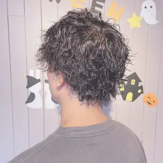 ショート パーマ メンズ ❣️モードケイズ塚口 和田一将のヘアスタイル