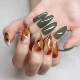 ロング ネイル nail salon azuのネイルデザイン