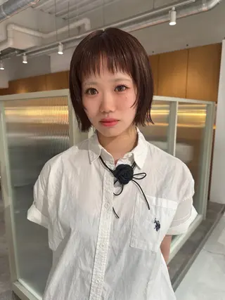 ミディアム RUNA⭐️レイヤー /ボブ/似合わせ⭐️のヘアスタイル