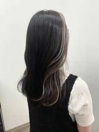 ロング カラー ENV船橋 櫻井ちののヘアスタイル