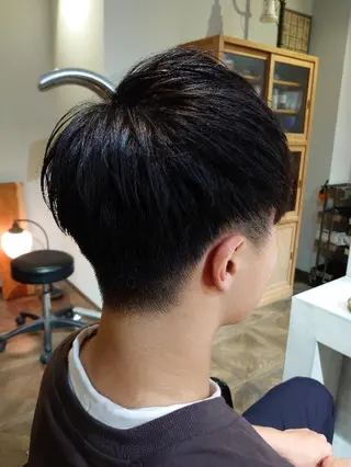 ショート メンズ 川端 智治のヘアスタイル