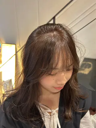 カラー RINKA 岡崎美容室のヘアスタイル