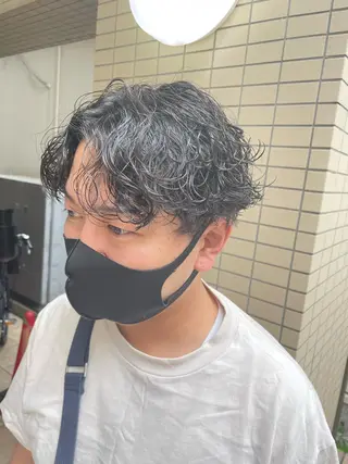パーマ メンズ 辻堂メンズ特化 YU-YAのヘアスタイル