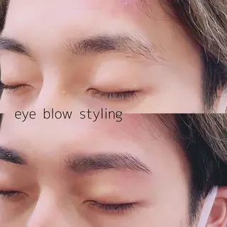 メンズ アイブロウ 悠 亜のマツエク・マツパデザイン