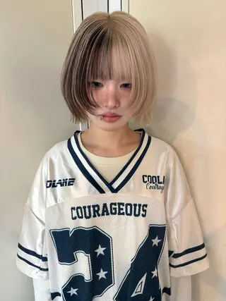 カラー ブリーチ特化/ 渋谷/TAIKIのヘアスタイル