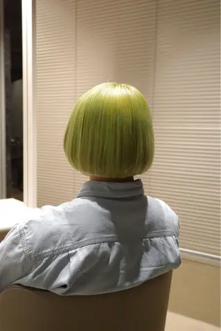 カラー 住谷 ゆりなのヘアスタイル
