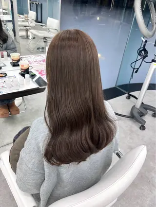 ロング カラー 透明感/韓国風 🇰🇷RYUKIのヘアスタイル