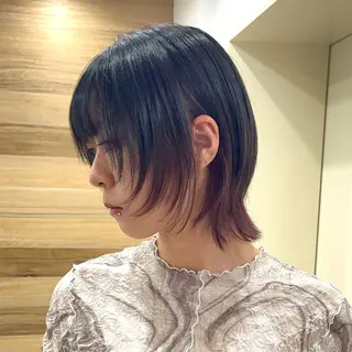 ミディアム 黒須 蓮太のヘアスタイル