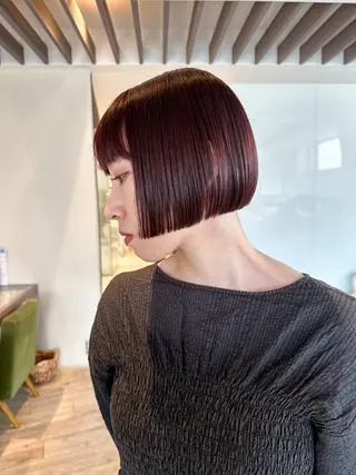 ショート カラー driP. by HAVANA所属・パーマ / ボブ /ショート 谷口 陸のヘアスタイル