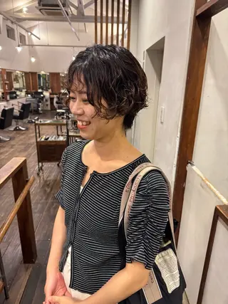 ショート MOK大阪梅田店 Asahiのヘアスタイル