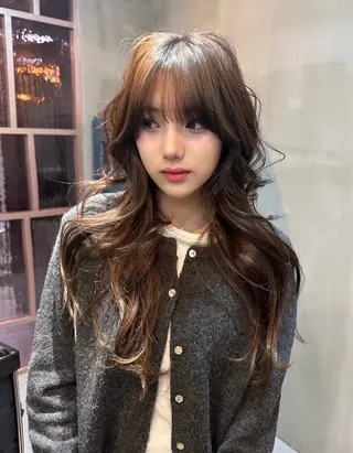 ロング カラー 似合わせカラー💛 rionのヘアスタイル
