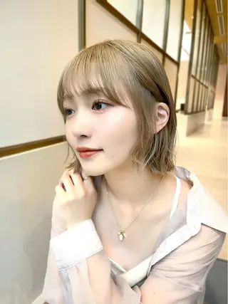 ショート カラー パーマ ヘアアレンジ レイヤーカット/ボブ /縮毛矯正✨大輝のヘアスタイル