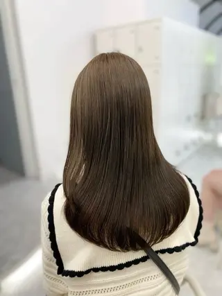 カラー 🤍透明感グレージュ オリーブ🤍RINのヘアスタイル
