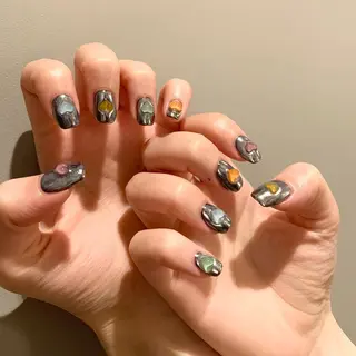 ネイル ウシク ミユキのネイルデザイン