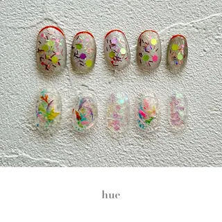 ネイル hue nailのネイルデザイン