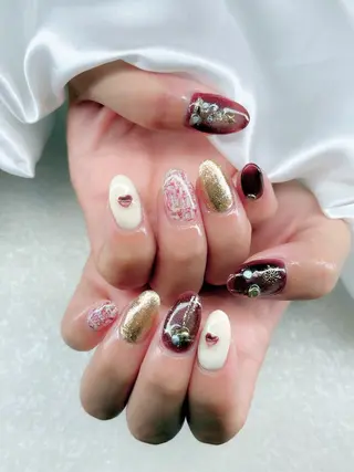 ネイル Agate miku🎀‧₊のネイルデザイン