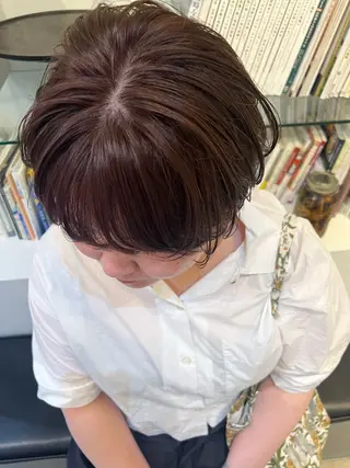 ショート カラー KOCHAB所属・三谷 はるなのヘアスタイル