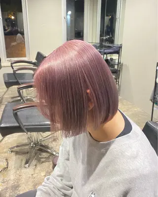 カラー レイヤーカット /ボブカットjuriのヘアスタイル