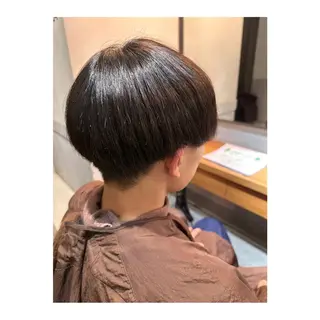 ショート パーマ メンズ 髪質改善 すずきひじりのヘアスタイル