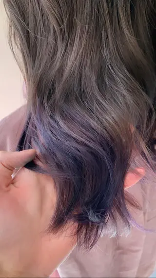 カラー エミュスト心斎橋所属・🎨カラー&髪質改善 松葉優希のヘアスタイル