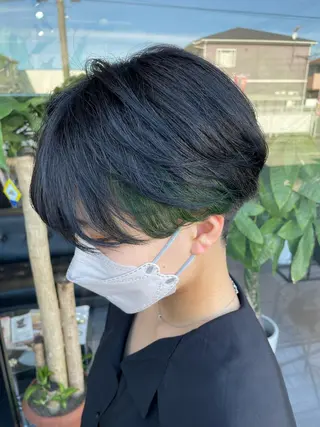 ショート LITA hair所属・鄭 弘志のヘアスタイル