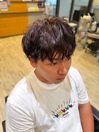 メンズ アイブロウ 鈴木 梨愛のヘアスタイル