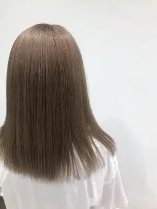 セミロング 下條 真のヘアスタイル