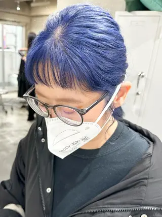 ミディアム カラー kai .のヘアスタイル