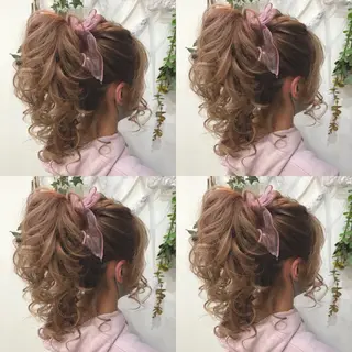 ロング ヘアアレンジ 🌷MAYU 🌷のヘアスタイル