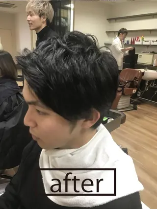 ショート anyhow academyのヘアスタイル