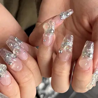 ロング 小川 柚香のネイルデザイン