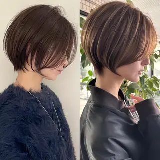 ショート 艶髪ハイトーン 💎凜💎のヘアスタイル
