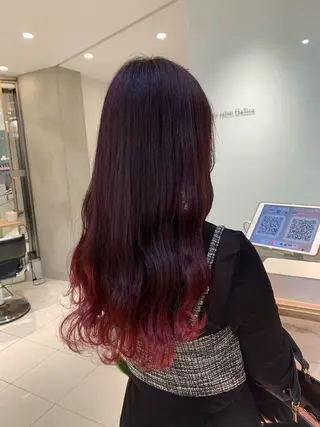 ロング カラー ヘアアレンジ stylist ◎RUKI.のヘアスタイル