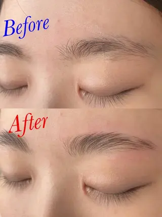 メンズ マツエク・マツパ アイブロウ TOPアイリスト ふたつぎちさとのマツエク・マツパデザイン