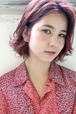 ショート カラー パーマ Mira 代表 SEKIのヘアスタイル