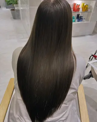 ロング Asumi 髪質改善のヘアスタイル