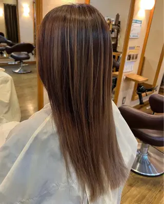 ロング カラー terra🌈大久保 睦美のヘアスタイル