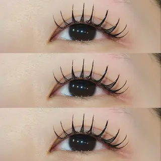 マツエク・マツパ 松野桃香♡ 束感eyelashのマツエク・マツパデザイン