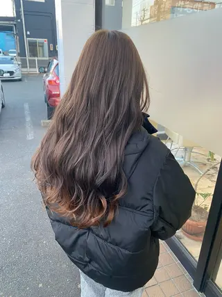 ロング 🇰🇷韓国風顔周り NANAMI🇰🇷のヘアスタイル