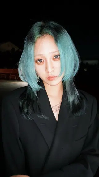 ミディアム 進藤 叶羽のヘアスタイル